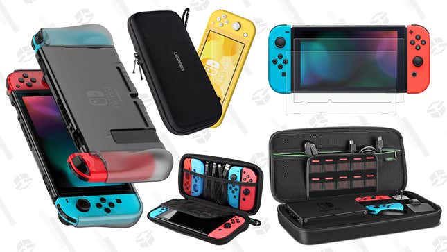 UGREEN Dockable Grip Cover | $9 | Amazon
UGREEN Switch Carrying Case | $14 | Amazon | Use coupon code 7XH7UT8H
UGREEN Switch Lite Carrying Case | $8 | Amazon | Use coupon code HFGZ9FRY
UGREEN Slim Switch Lite Carrying Case | $8 | Amazon | Use coupon code MUMCCO7G
UGREEN Switch Screen Protector | $6 | Amazon