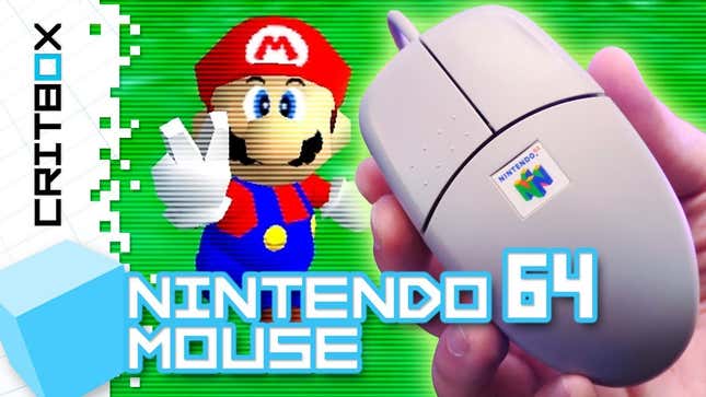 Madman Beats <i>Mario 64</i> Using A Nintendo 64 Mouse