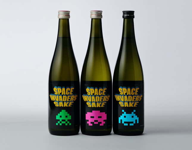 Image for article titled Official Space Invaders Branded Japanese Booze