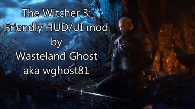 A HUD Mod That Let Me Rediscover <i>The Witcher 3</i><em></em>