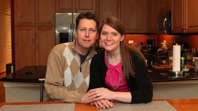 While it took great time and effort, Sam and Christina Garber say they have learned to truly open up to one another about cabinetry.