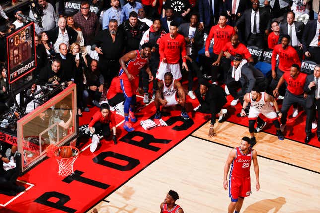 Kawhi Leonard And Joel Embiid Co-Starred In The Greatest Photo Of The NBA Season