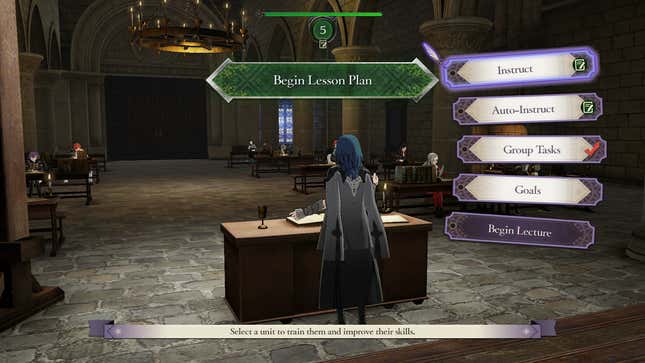 Image for article titled Fire Emblem: Three Houses Captures The Challenge Of Fostering Your Students&#39; Passions