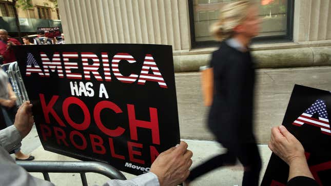 Image for article titled David Koch Is Dead