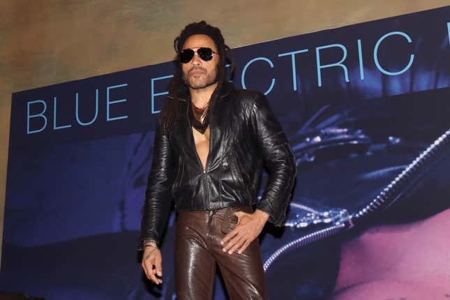 MEXICO CITY, MEXICO - MARCH 26: Lenny Kravitz poses during a photocall ahead of the release of his album “Blue Electric Light” at The St. Regis hotel on March 26, 2024 in Mexico City, Mexico. 