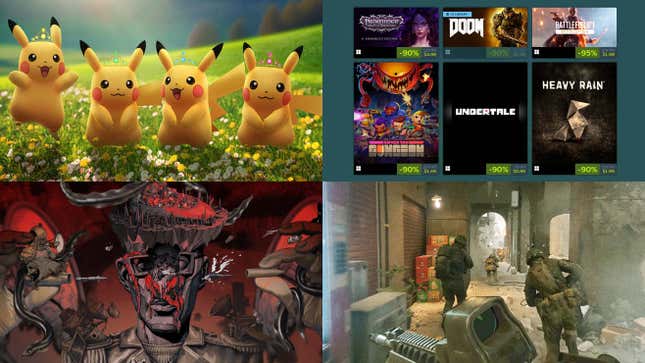 Imagen para el artículo titulado Una increíble oferta de Steam, un importante desarrollo de Pokémon Go y más noticias destacadas de la semana