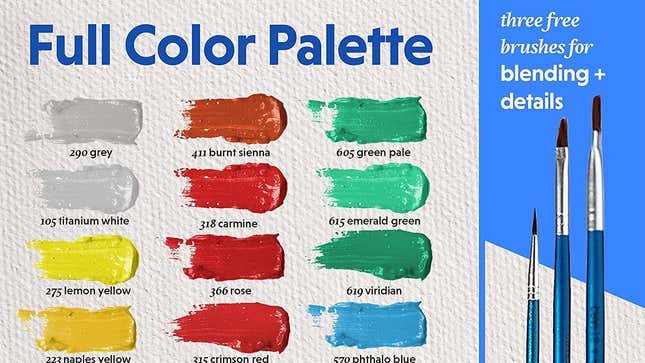 Crafts 4 All Acrylic Paint Set | $10 | Amazon | Clip Coupon