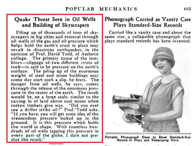 Image for article titled 6 Predictions for Earthquakes in New York Dating Back Over 100 Years