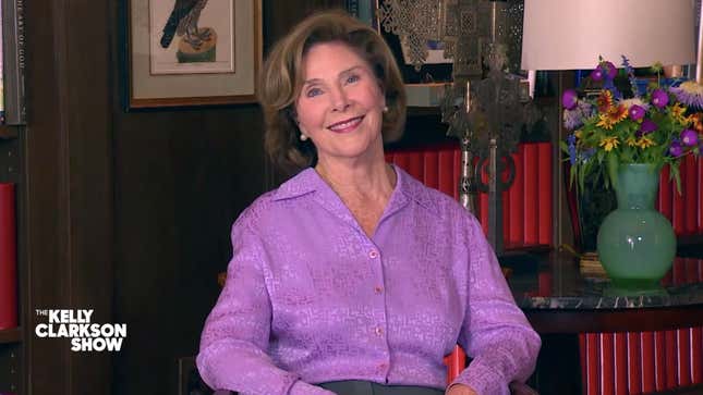 Image for article titled Laura Bush Isn't Convinced That the White House, An Obviously Haunted Place, Is Haunted