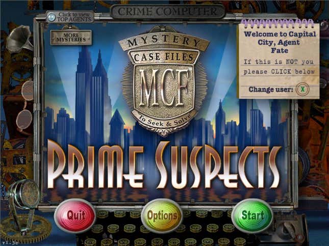 Mystery Case Files: Prime Suspects Screenshots and Videos - Kotaku