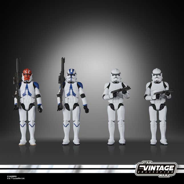 Hasbro Reveals Ahsoka Inspired Clone Trooper Figure Packs