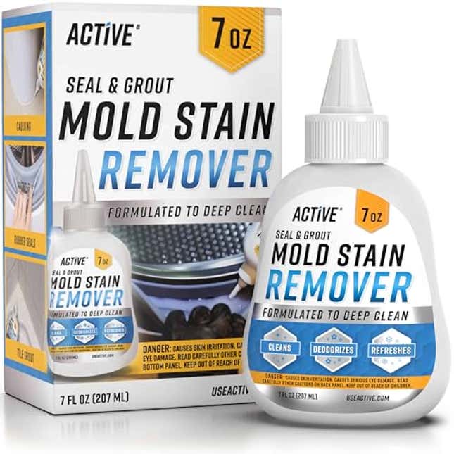 Image for article titled ACTIVE Mold Stain Remover Gel Cleaner Heavy Duty Stain Cleaner for Front Loader Washing Machine Seal, Now 15% Off