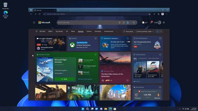 Microsoft Edge gaming screenshot