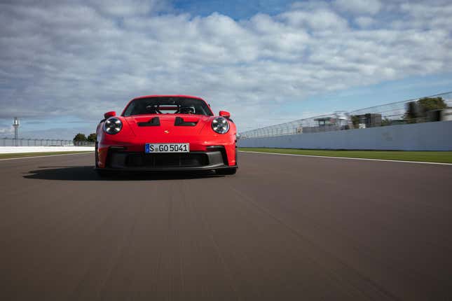 Image for article titled Every Ridiculous High-Tech Feature on the 2023 Porsche 911 GT3 RS