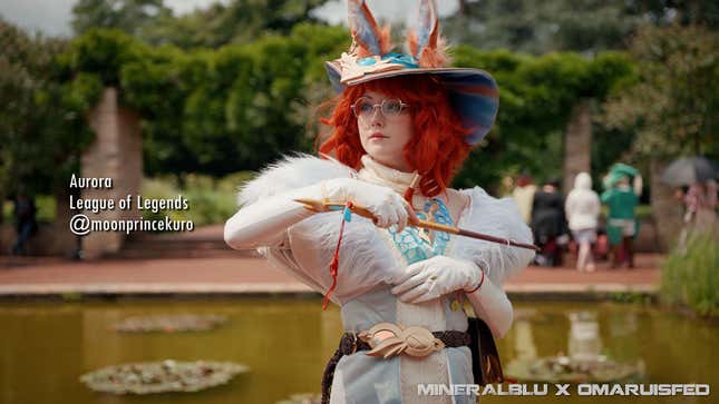 A cosplayer at Dokomi 2025.