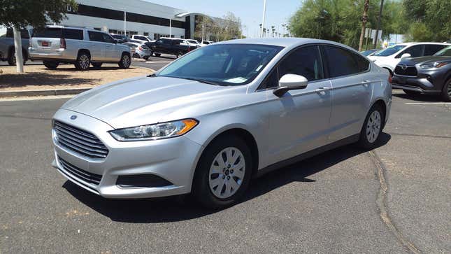 A Ford Fusion S - Shot at Earnhardt Buick GMC in Mesa AZ