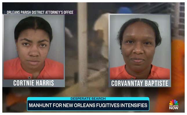 Image for article titled Three Women Charged With Helping in Hollywood-Style Louisiana Prison Break