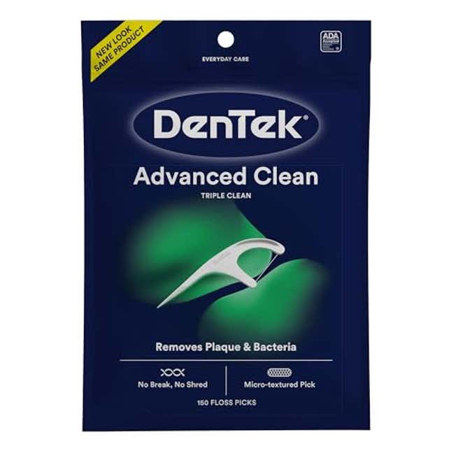 Image for article titled DenTek Triple Clean Advanced Clean Floss Picks, Now 38% Off