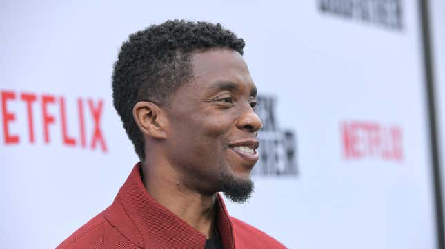 Chadwick Boseman attends Netflix world premiere of “THE BLACK GODFATHER on June 03, 2019.