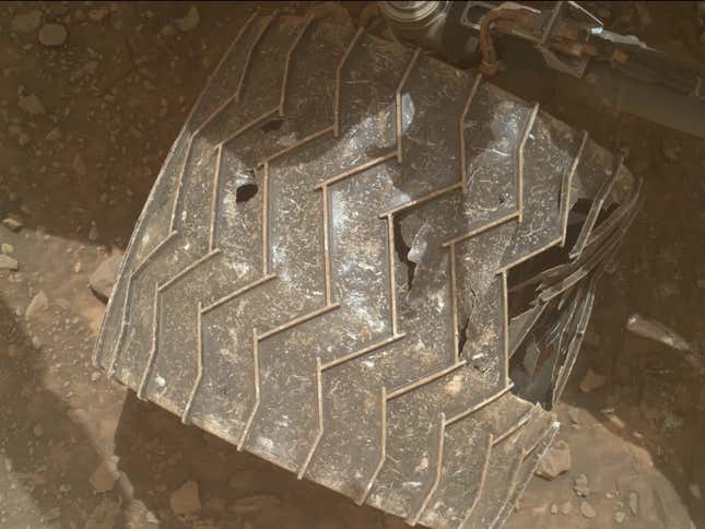 This Is What 12 Years On Mars Has Executed To Interest’s Wheels