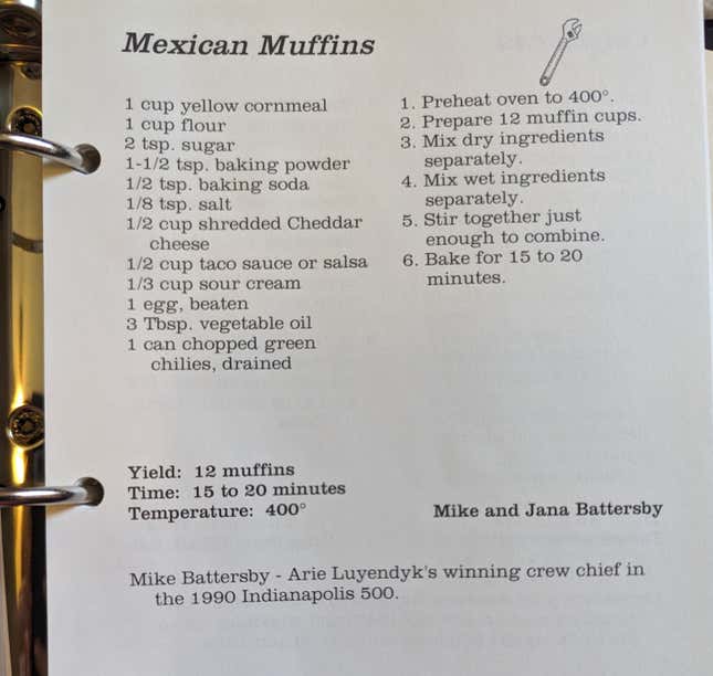 Receta de muffins mexicanos de Mike y Jana Battersby