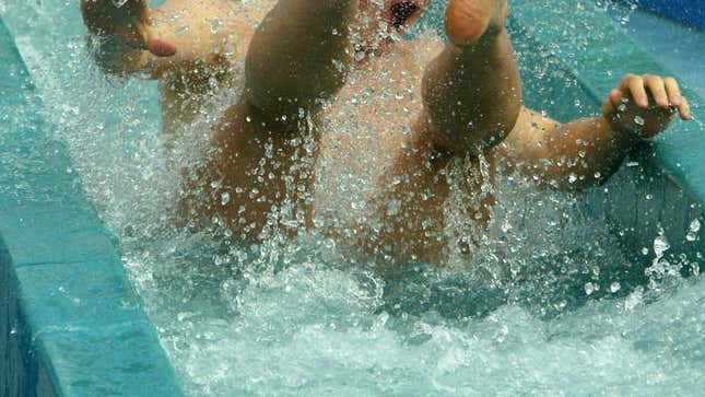 Image for article titled Saturday Night Social: Moment of Silence for That Diarrhea Slip 'N Slide Show