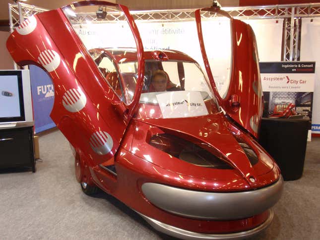 Sbarro-Assystem City Car at the 2008 Paris Motor Show