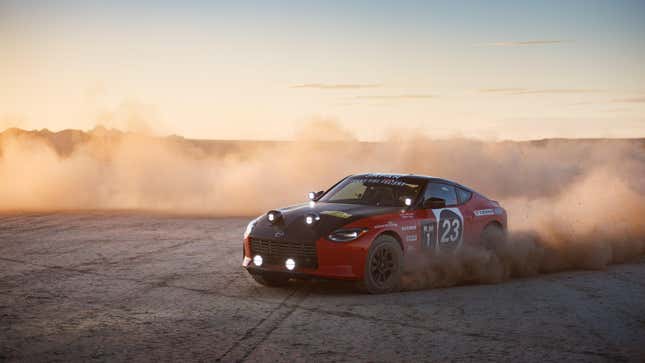 Image for article titled To Hell With The 911 Dakar, Nissan Built A Rally Z