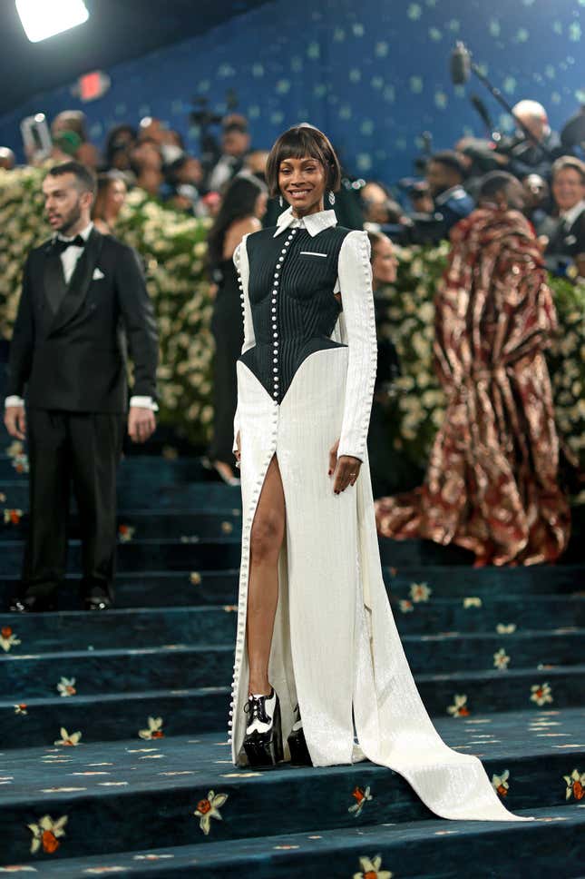 Image for article titled Live 2025 Met Gala: Black Stars&#39; Red Carpet Looks
