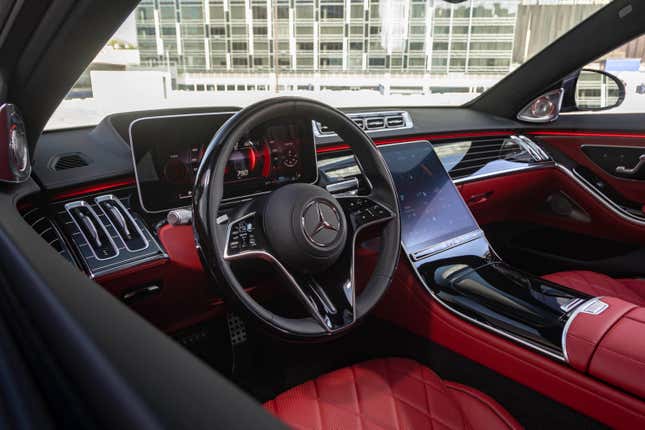 2021 Mercedes S580 Interior