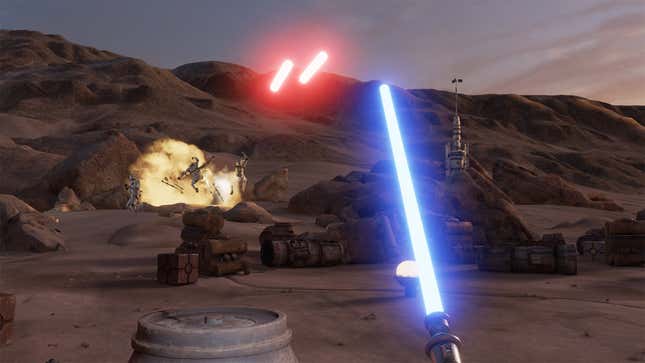 <i>Star Wars</i> Comes To Valve's Virtual Reality Headset