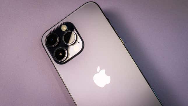 A photo of the iPhone 14 Pro Max 