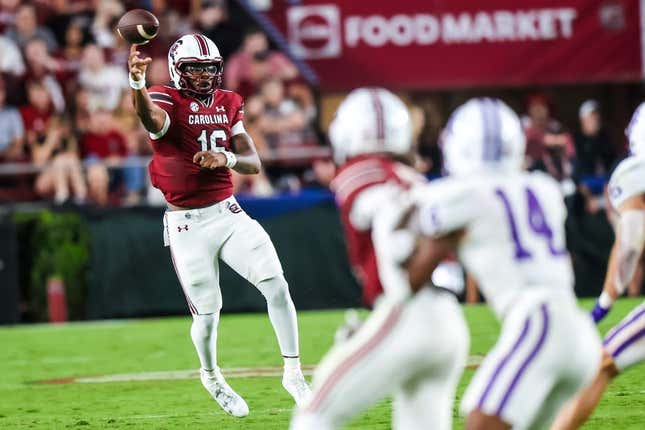 Spencer Rattler carries South Carolina past Furman