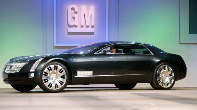 Cadillac Sixteen during GM Ten celebrates 75 years of film with a celebrity fashion show in Hollywood, CA, USA.