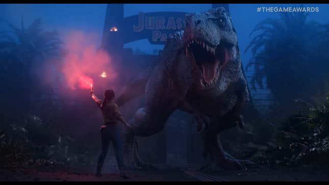 Image for article titled New Jurassic Park Game Looks Like The Trespasser We Never Got