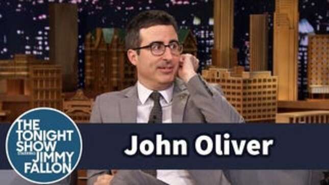 John Oliver's Pick For The Next <i>Daily Show </i>Host: 'Hologram Jon'