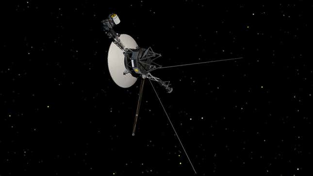 Conceptual image of Voyager 2.
