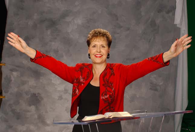 LOS ANGELES - 2008 author/personality Joyce Meyer poses for a portrait in Los Angeles, California.