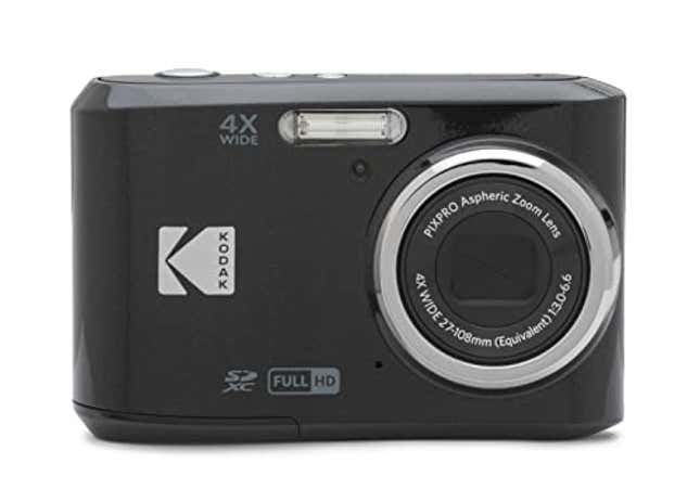 Image for article titled KODAK PIXPRO Friendly Zoom FZ45-BK 16MP Digital Camera with 4X Optical Zoom 27mm Wide Angle and 2.7" LCD Screen (Black), Now 23% Off