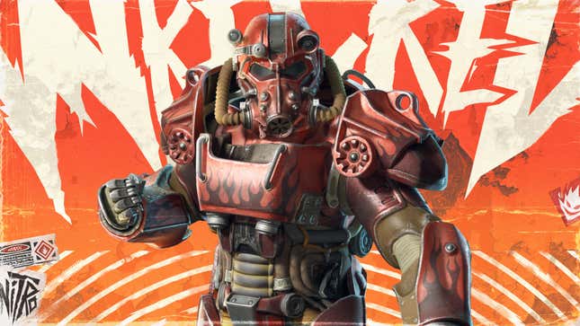 Fallout armor appears in Fortnite. 