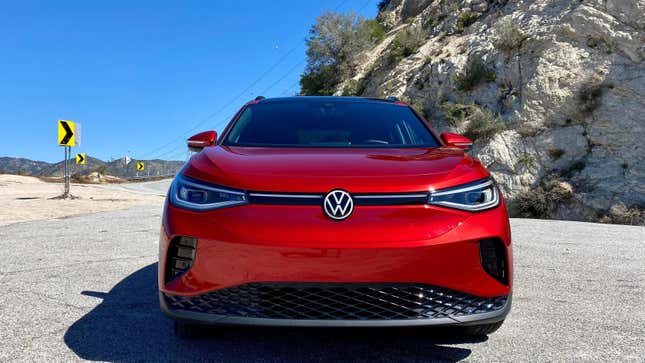 Image for article titled Volkswagen Kicks Off The 2025 EV Price Wars With $149 A Month Lease On An ID4