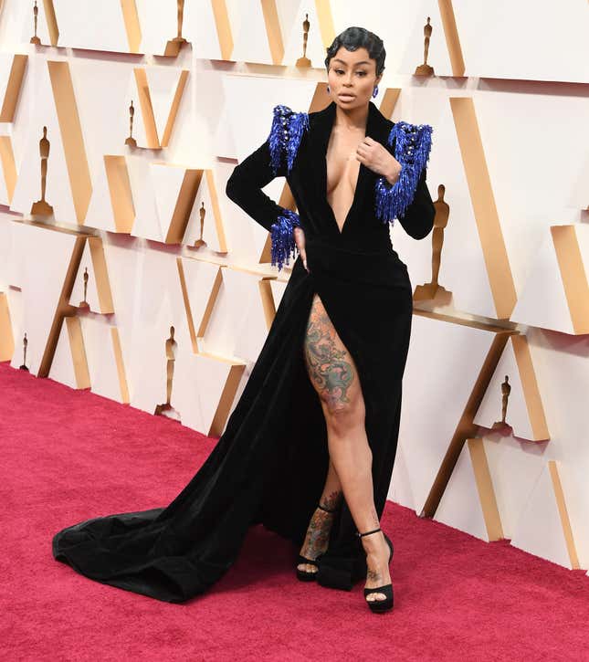  Blac Chyna arrives at the 92nd Annual Academy Awards at Hollywood and Highland on February 09, 2020 in Hollywood, California.