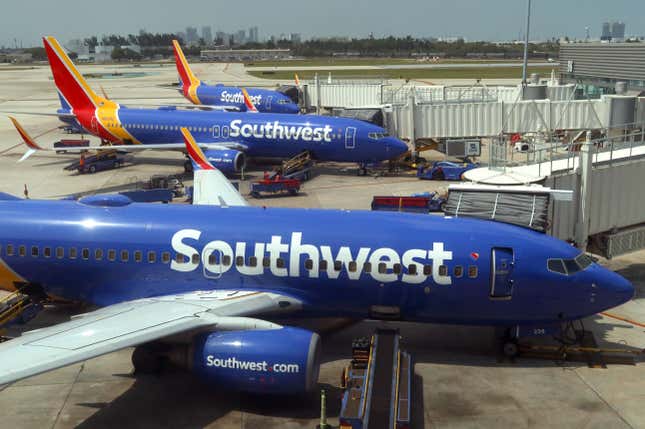 Southwest planes