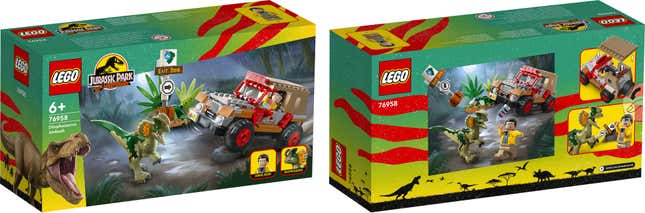 New Lego Jurassic Park sets will, uh, find a way… to destroy our