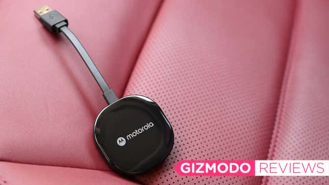 Motorola MA1 review: No frills Android Auto — without the wires