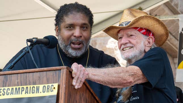 Image for article titled The Anti-MAGA Movement: Rev. William Barber&#39;s Quest to Make America Great, For Once