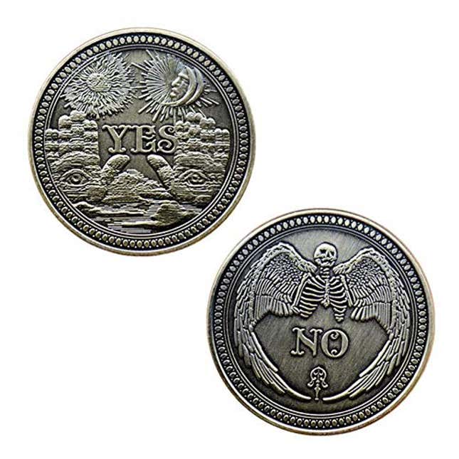 Image for article titled Yes No Challenge Coin Souvenir Commemorative Coins, Now 50% Off