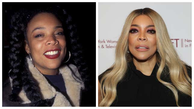 Wendy Williams, 1995 ; Wendy Williams, 2019.