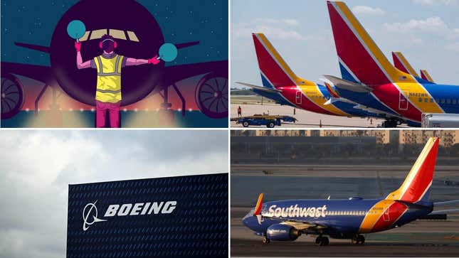 Image for article titled Boeing strike fears, Delta drama, and American Airlines raises: Airline news roundup