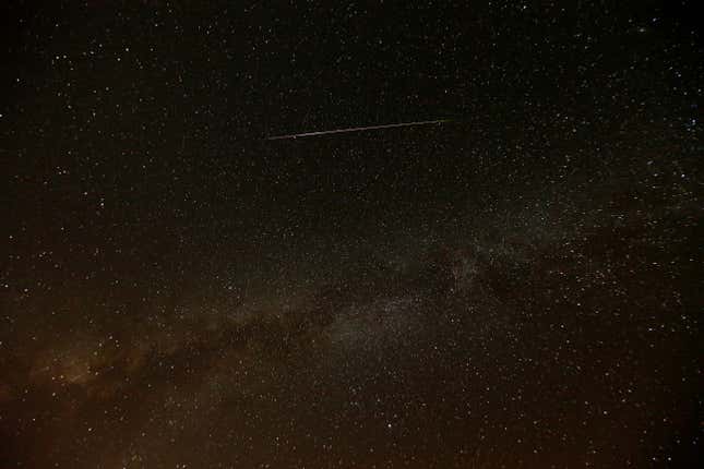 Perseid meteor photos: The spectacular light show that most of us ...